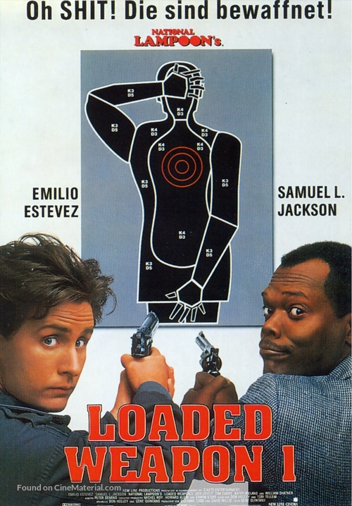 Loaded Weapon - German Movie Poster