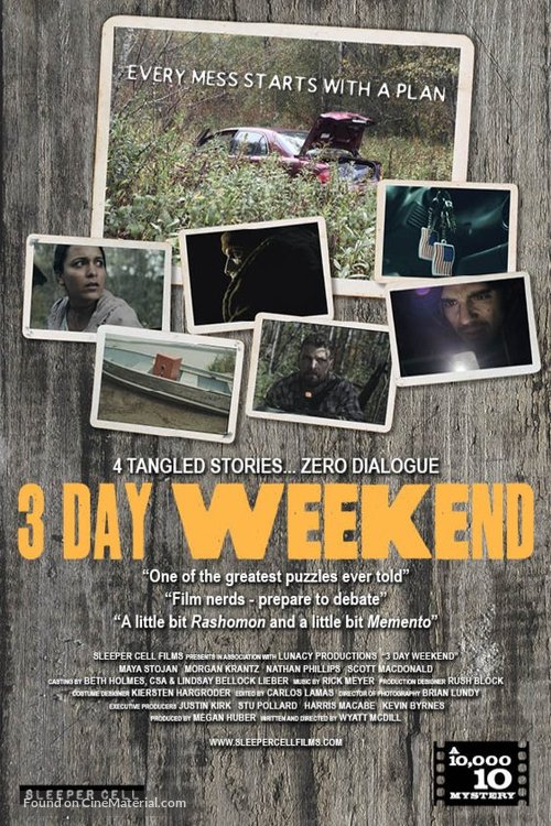 3 Day Weekend - Movie Poster