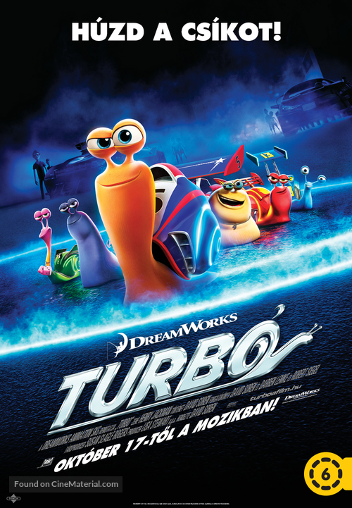 Turbo - Hungarian Movie Poster