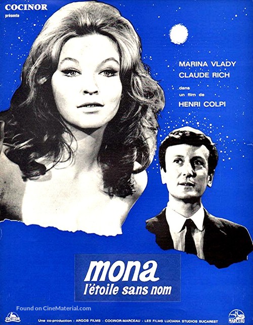 Mona, l&#039;&eacute;toile sans nom - French Movie Poster