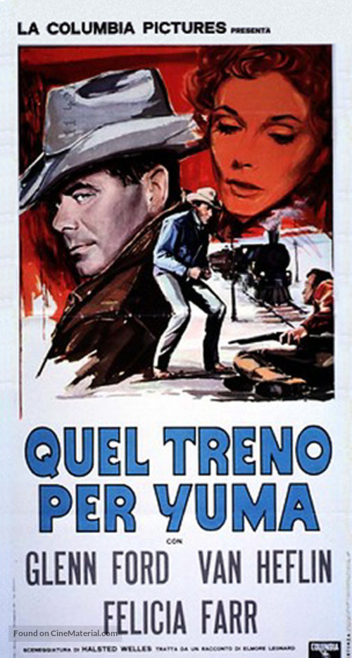 3:10 to Yuma - Italian Theatrical movie poster