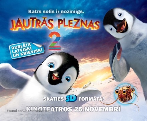 Happy Feet Two - Latvian Movie Poster