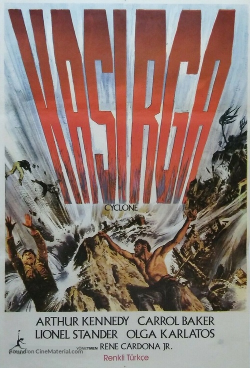 Cyclone - Turkish Movie Poster