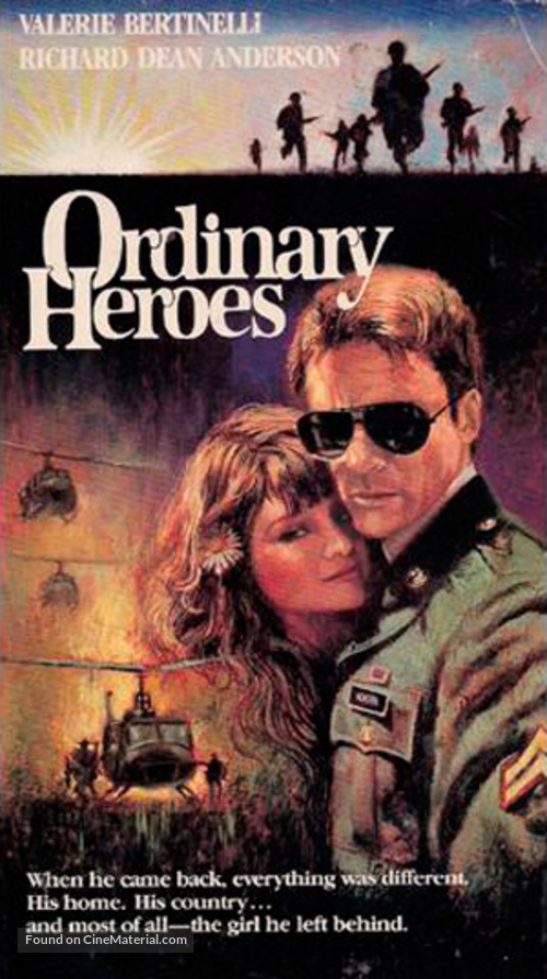 Ordinary Heroes - VHS movie cover