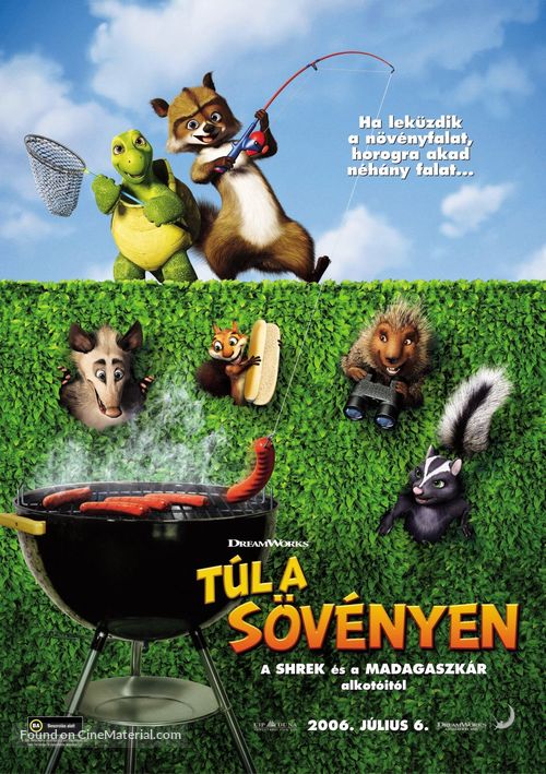 Over the Hedge - Hungarian Movie Poster