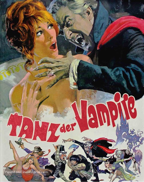 Dance of the Vampires - German Movie Cover