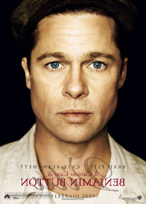 The Curious Case of Benjamin Button - Italian Movie Poster