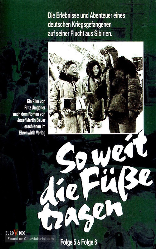 So weit die F&uuml;&szlig;e tragen - German VHS movie cover