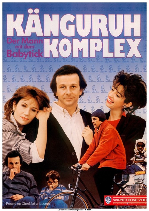 Le complexe du kangourou - German VHS movie cover