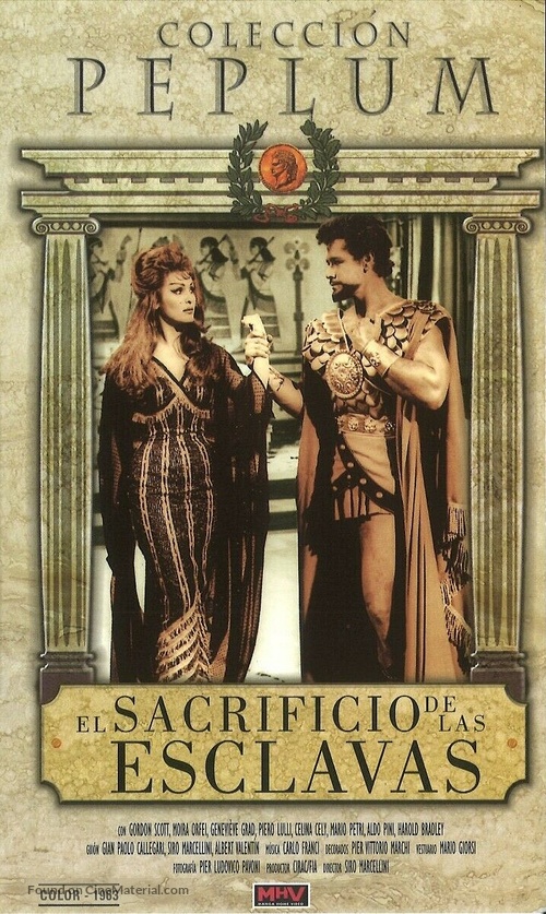 Eroe di Babilonia, L&#039; - Spanish VHS movie cover