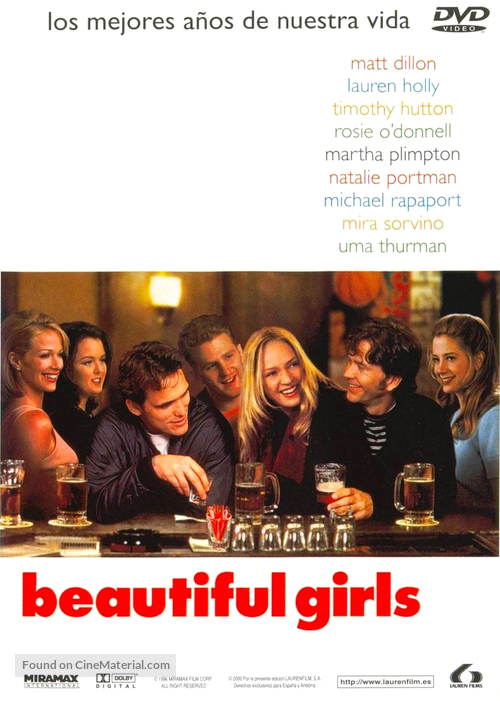 Beautiful Girls - Spanish DVD movie cover