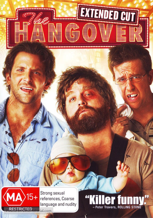 The Hangover - Australian DVD movie cover