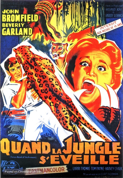 Curucu, Beast of the Amazon - French Movie Poster