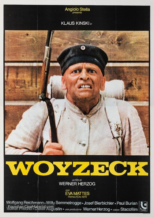 Woyzeck - Italian Movie Poster