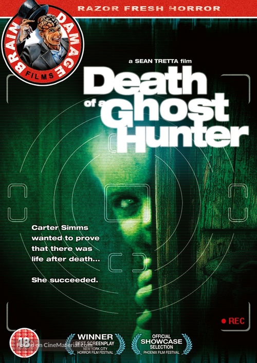 Death of a Ghost Hunter - British Movie Cover