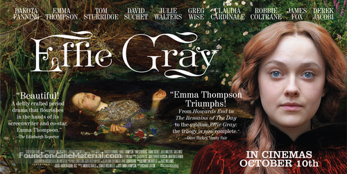 Effie Gray - British Movie Poster