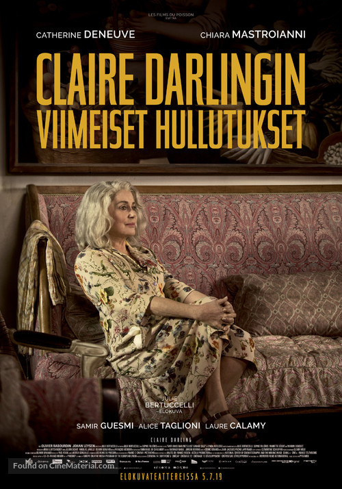 La derni&egrave;re folie de Claire Darling - Finnish Movie Poster