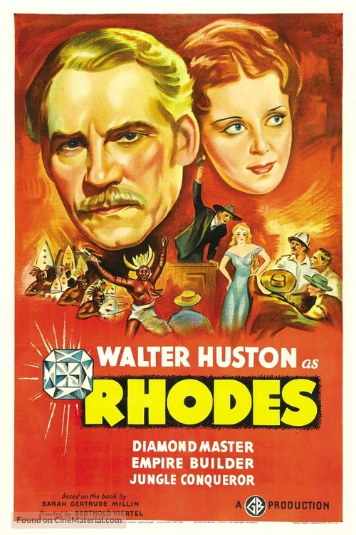 Rhodes of Africa - Movie Poster