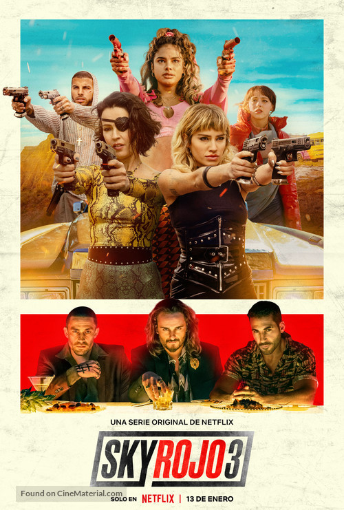 &quot;Sky Rojo&quot; - Spanish Movie Poster
