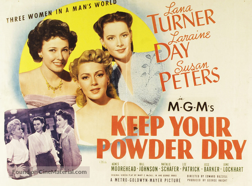 Keep Your Powder Dry - Movie Poster