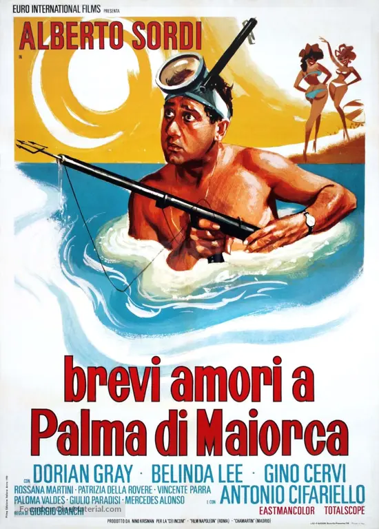 Brevi amori a Palma di Majorca - Italian Theatrical movie poster