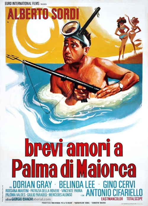 Brevi amori a Palma di Majorca - Italian Theatrical movie poster