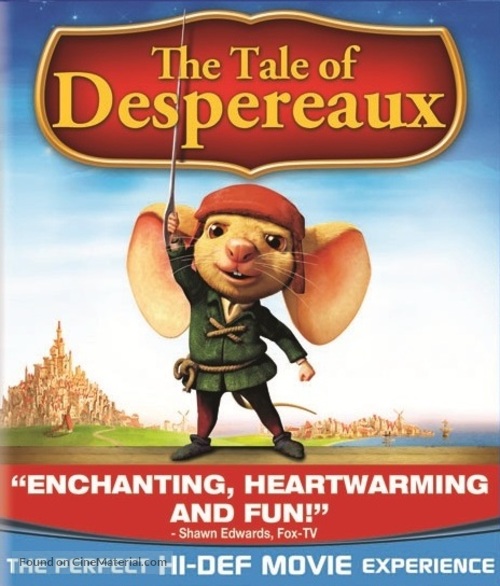 The Tale of Despereaux - Blu-Ray movie cover