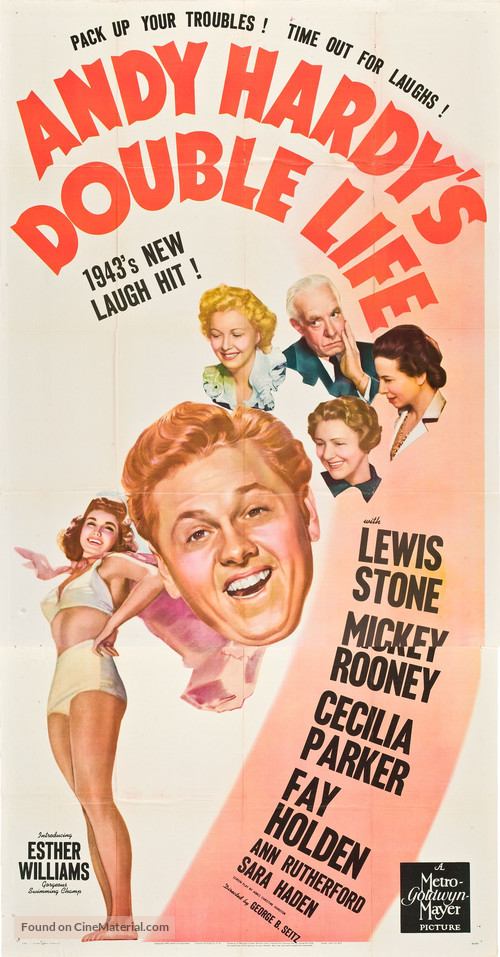 Andy Hardy&#039;s Double Life - Movie Poster