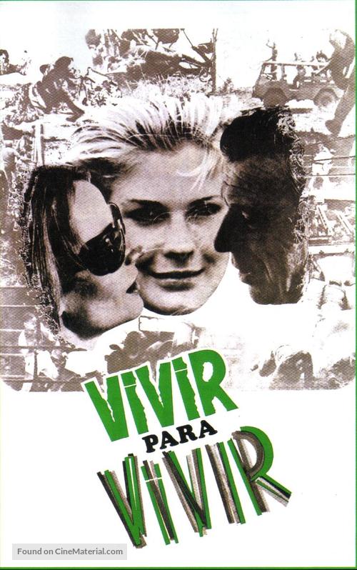 Vivre pour vivre - Spanish Movie Cover