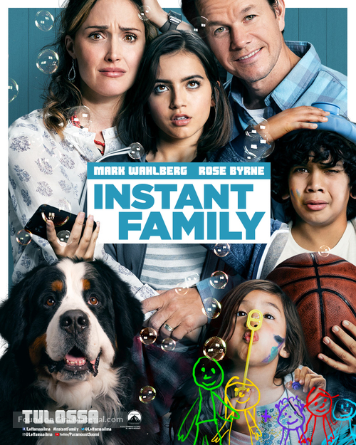 Instant Family - Finnish Movie Poster