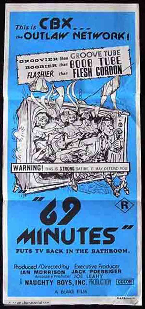 69 Minutes - Australian Movie Poster