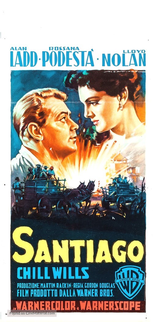 Santiago - Italian Movie Poster