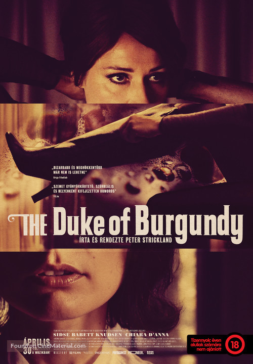 The Duke of Burgundy - Hungarian Movie Poster