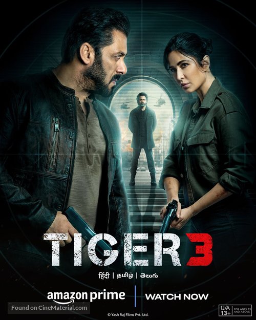 Tiger 3 - Indian Movie Poster