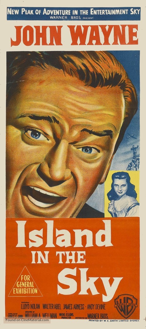 Island in the Sky - Australian Movie Poster