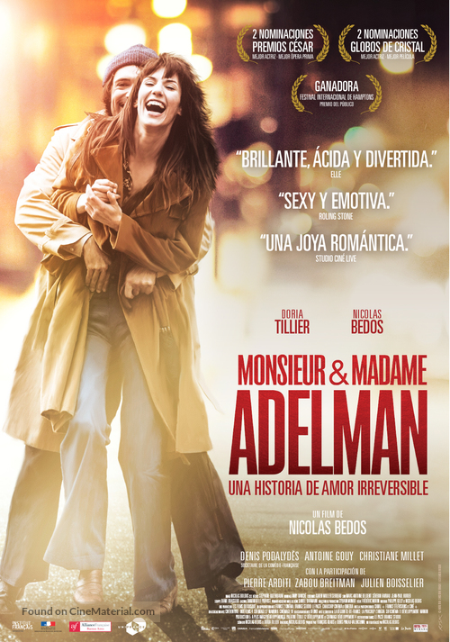 Mr &amp; Mme Adelman - Argentinian Movie Poster