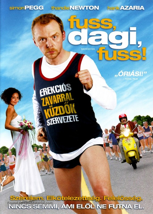 Run Fatboy Run - Hungarian Movie Cover