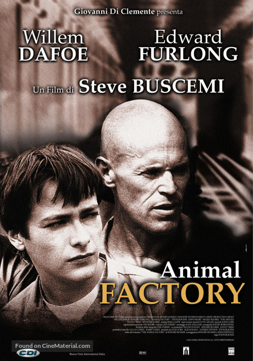 Animal Factory - Italian Movie Poster