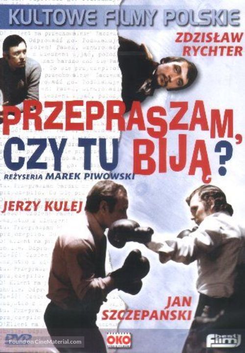 Przepraszam, czy tu bija? - Polish DVD movie cover
