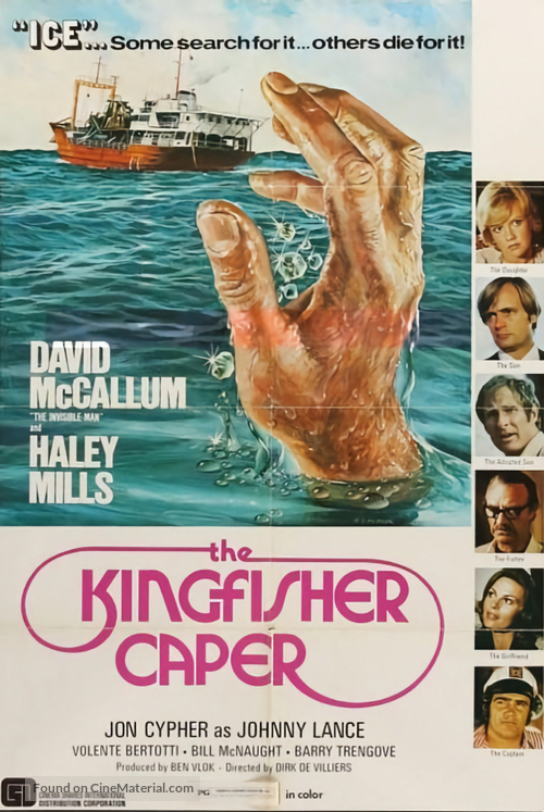 The Kingfisher Caper - South African Movie Poster