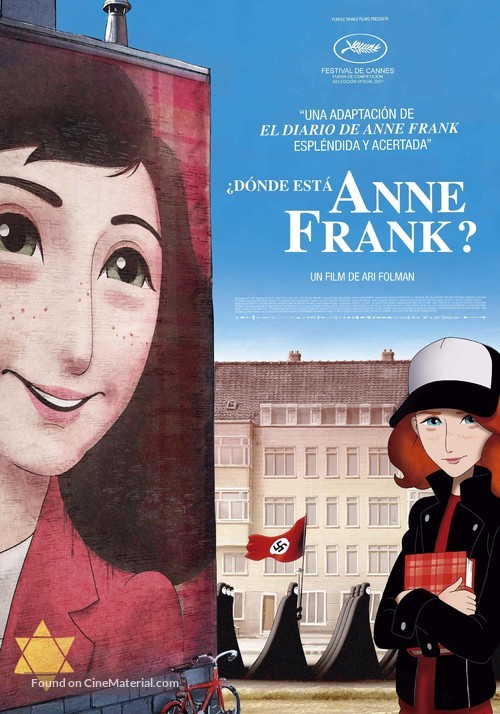 Where Is Anne Frank - Spanish Movie Poster