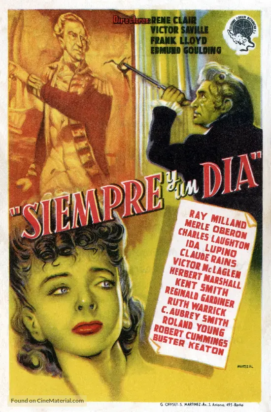 Forever and a Day - Spanish Movie Poster