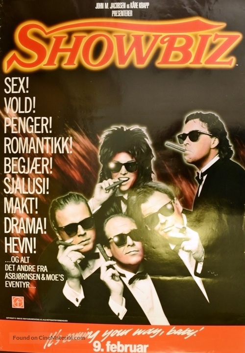 Showbiz - eller hvordan bli kjendis p&aring; en-to-tre! - Norwegian Movie Cover