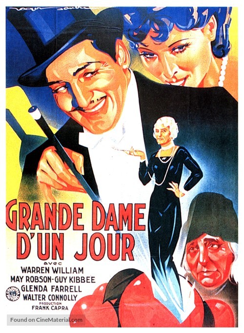 Lady for a Day - French Movie Poster