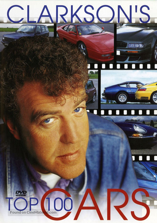 Clarkson&#039;s Top 100 Cars - British DVD movie cover