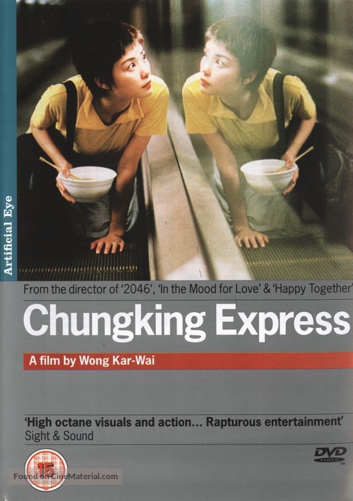 Chung Hing sam lam - British DVD movie cover