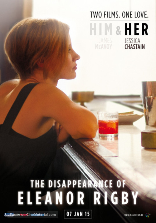 The Disappearance of Eleanor Rigby: Her - Belgian Movie Poster