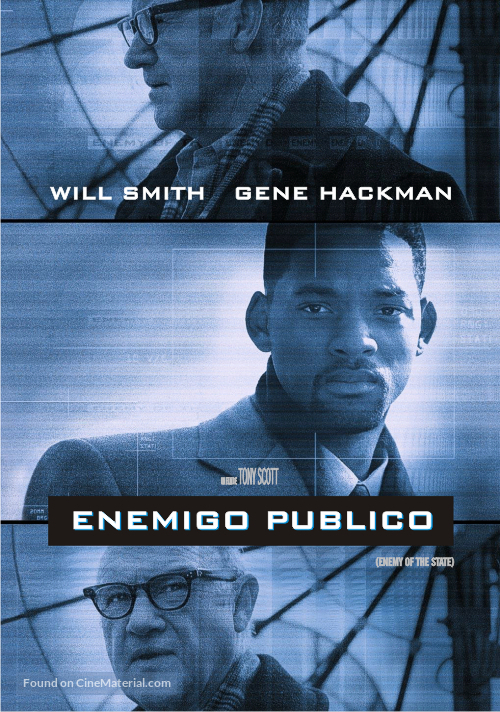 Enemy Of The State - Argentinian DVD movie cover