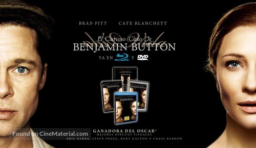 The Curious Case of Benjamin Button - Spanish Movie Poster