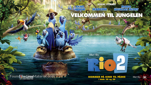 Rio 2 - Norwegian Movie Poster